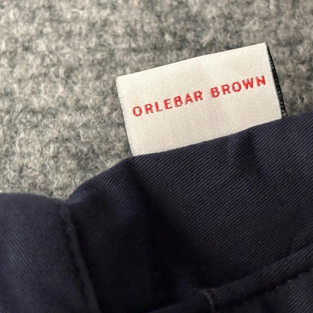 Orlebar Brown Women's Sabrina Shorts Size‎ 6 Navy Cotton Stretch
